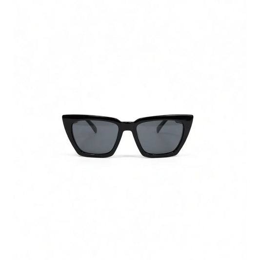 Untd2 Cat Eye Black Frame with Grey Lens Sunglasses