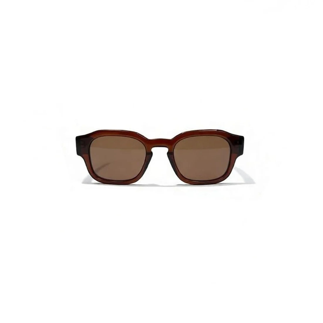 Untd2 Round JFK Brown Frame with Brown Lens Sunglasses