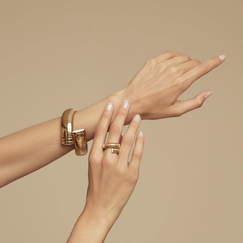 Gas Bijoux Antigone gold bracelet