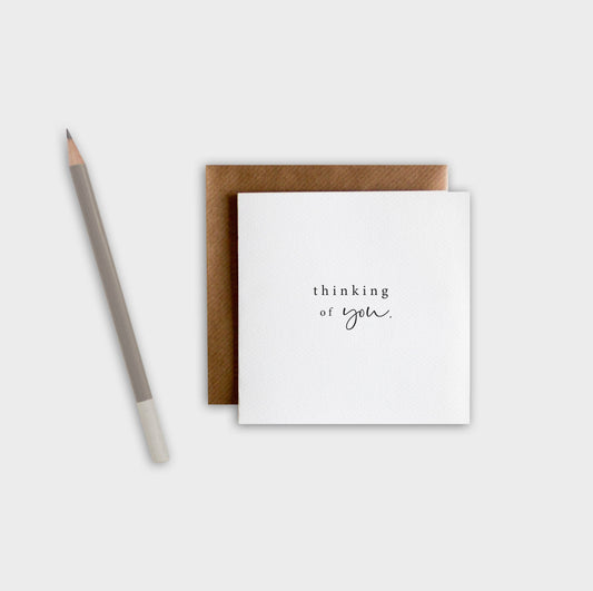 Card - thinking of you.