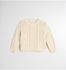 Cable Knit Jumper Indi & Cold