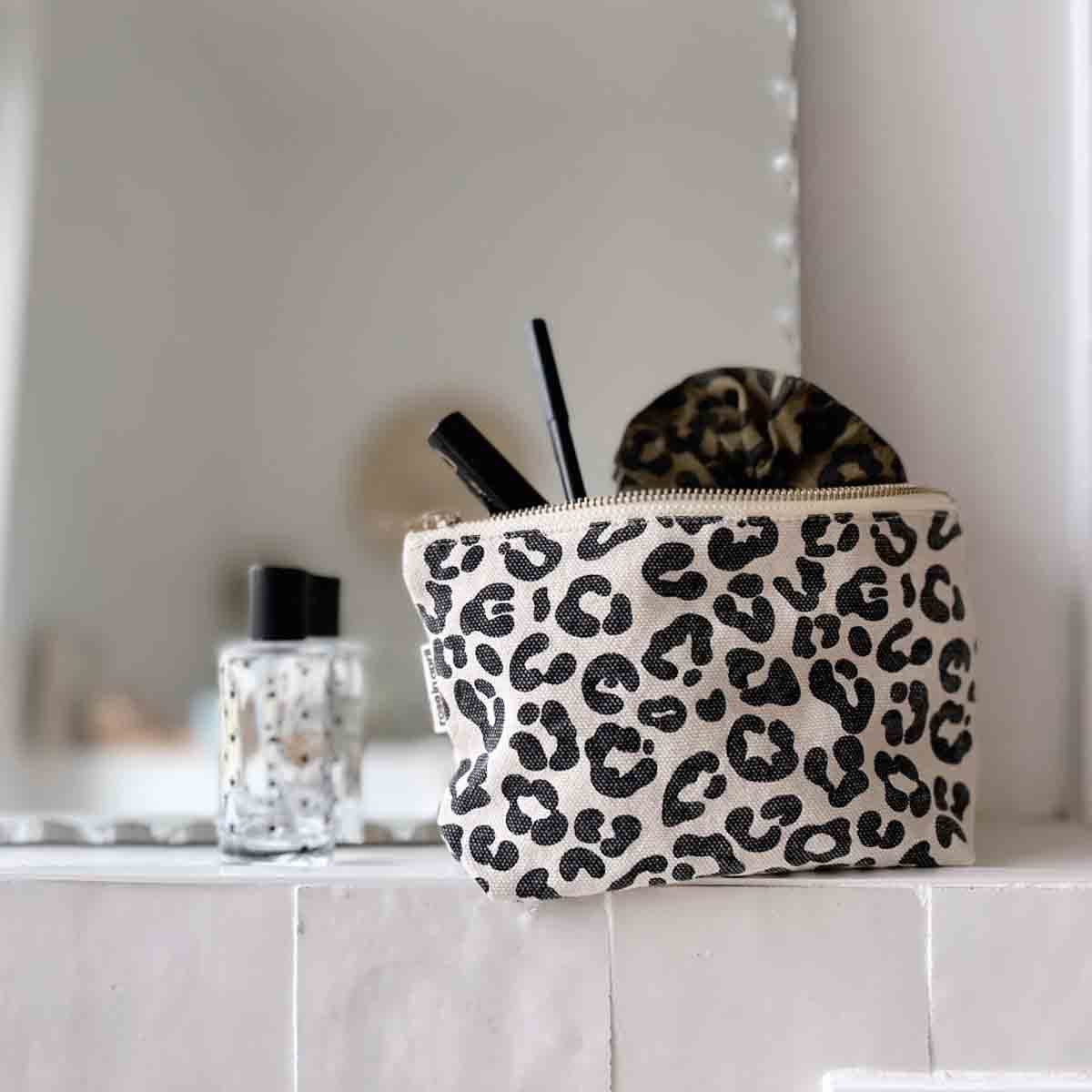 Pouch Leopard Beige