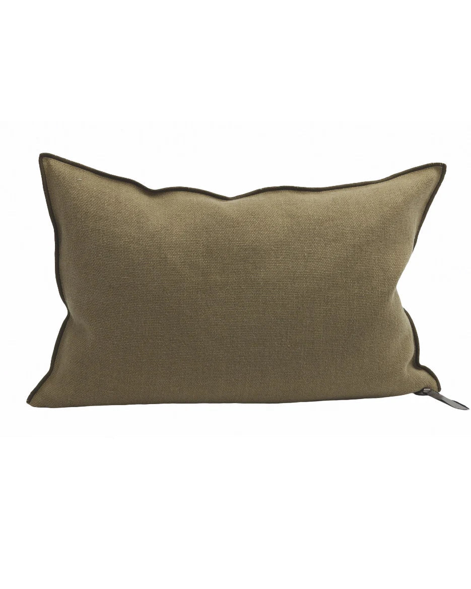 Maison de Vacances Cushion Stone Washed Wabi Sabi Linen