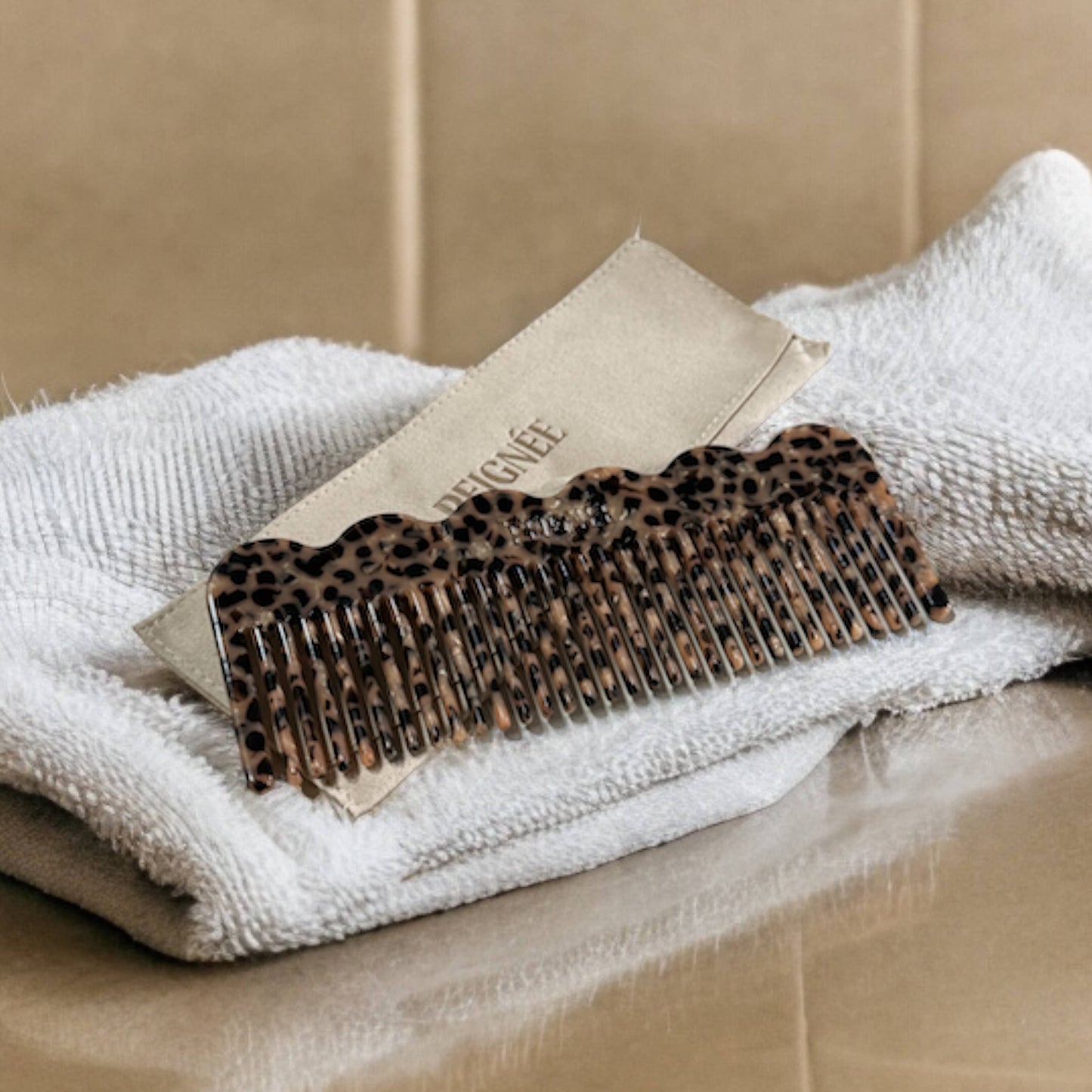 Signature Comb - Leopard