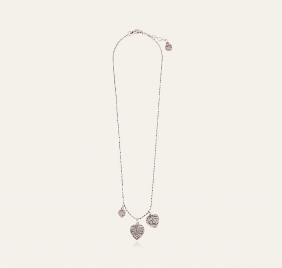 Gas Bijoux Necklace I Love You mini-Silver