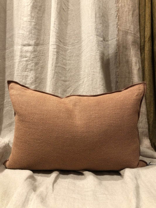 Maison de vacances cushion Wabi Sabi Stone Washed Linen Blush