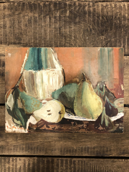 Pears and Figs Still life